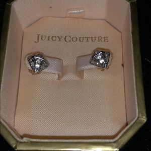 Juicy Couture diamond shaped earrings